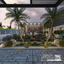 مصمم لاندسكيب شالهات في الرياض